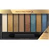Max Factor Masterpiece Nude Palette, 8 Ombretti dal Colore Intenso, Formula Cremosa Sfumabile, 3 Finish, Tonalità Peacock Nudes