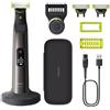 Philips OneBlade Pro 360 Autentico Regolabarba elettrico per viso e corpo, rasoio e depilatore, 3x 360 lame, 1x pettine da 20, 1x kit corpo, 1x supporto di ricarica, 1x custodia da viaggio, QP6652/35