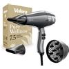 Valera, Swiss Ioncare 7.5, Asciugacapelli Professionale, Phon Leggero e Silenzioso con Ionizzatore, 3 Livelli di Temperatura, Funzione Aria Tiepida, Cavo Anti-Attorcigliamento, 2000 W, Swiss Made