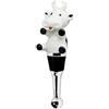 Edzard Tappo Mucca per Champagne, Vino e Spumante, in Vetro di Murano, Altezza 12 cm, Lavoro Manuale