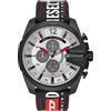 Diesel Orologio Cronografo Quarzo Uomo con Cinturino in Nylon DZ4512