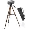 TronicXL Tripod21P Proiettore Treppiede Supporto Supporto ad esempio compatibile con BenQ Asus Acer Epson Sony Panasonic Philips WiMiUS TOUMEI Merisny QKK OTHA Android Aiptek