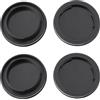 LT Easiyl Set di 2 tappi per corpo fotocamera e copriobiettivo posteriore, compatibili con Sony E Mount NEX7/NEX5/NEX3/A7/A7R/A7R2/A6300