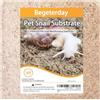 Begeterday Substrato in fibra organica da 1,89 litri per lumaca domestica, accessori ideali per terrario per lumache per trattenere l'umidità