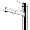 GESSI miscelatore rubinetto da cucina girevole con doccetta estraibile doppio getto 60535 THALIUM - 60535-031