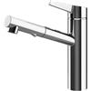 GESSI miscelatore rubinetto da cucina girevole con doccetta estraibile doppio getto 60536 THALIUM - 60536-031