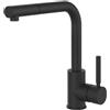 GESSI miscelatore rubinetto da cucina girevole con doccetta estraibile mono getto 17169 NEUTRON - 17169-299