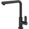 GESSI miscelatore rubinetto da cucina girevole con doccetta estraibile mono getto 50103 HELIUM - 50103-299