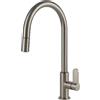 GESSI miscelatore rubinetto da cucina girevole con doccetta estraibile mono getto 60077 HELIUM - 60077-149