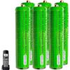 Nraonrn Batterie Ricaricabili AAA 400mah 1,2v per Ricevitore Gigaset, NI-MH Pile Ricaricabili AAA 400 mah per Panosonic Telefoni Cordless - confezione da 6