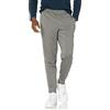 Amazon Essentials Pantaloni Jogger in Maglia Elasticizzata Uomo, Carbone Puntinato, 4XL Plus