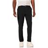 Amazon Essentials Pantaloni Chino Elasticizzati Casual vestibilità Aderente Uomo, Nero, 42W / 28L