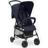 hauck Passeggino Leggero Sport - Solo 5,9 kg Per Bambino Fino a 15kg - Compatto e Pieghevole - Reclinabile, Cappotta e Grande Cesto Portaoggetti Fino a 3 kg - Blu scuro