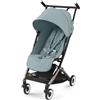 CYBEX Gold Passeggino Libelle con Cintura One-Pull, Per Bambini da 6 Mesi a 4 Anni Circa (Max. 22 kg), Ultraleggero (Solo 6 kg), Stormy Blue (Blu con Telaio Tortora)