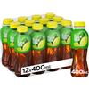 Fuze Tea, Bevanda Rinfrescante Analcolica di Té al Gusto Limone e Citronella, con Zuccheri ed Edulcorante - 1 Confezione da 12 Bottiglie da 400 ml