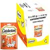 Catisfactions Snack per Gatto, Gustoso Pollo, 6 Confezioni da 60 g
