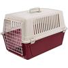 Ferplast Trasportino Gatto, Trasportino Cane Taglia Media Piccola, Cani e Gatti fino a 15 Kg, Porta in Ferro, Fessure di aerazione, 40 x 60 x h 38 cm, ATLAS 30 EL Trasportino Rigido, Verdone