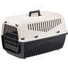 Ferplast Trasportino Gatto SKIPPER 2, Trasportino Cane Taglia Piccola e Gatti max 8 Kg, Trasportino Rigido, Viaggio Animali Domestici, 55 x 36 x h 33 cm, in Plastica con Maniglia Pieghevole