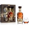 PLANTERAY Plantation Rum Xo 20th Anniversary, 700ml, Note Fruttate e Floreali, Rum Scuro Artigianale Invecchiato 20 Anni fra i Caraibi e la Francia, Rum Confezione Regalo con Bicchieri da Degustazione, 40% Vol
