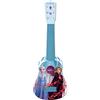 Lexibook- Disney Frozen 2 Elsa Anna Olaf La mia Prima Chitarra, 6 Corde in Nylon per i Bambini, 53 cm, guía incluida, Blu/Viola