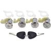Pro-Plip Kit serratura 4 barre compatibile con Megane Scenic Clio 2 Master Thalia Movano 7701472806 + 2 chiavi