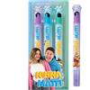 MARICART NINNA e MATTI 3 Evidenziatori Glitterati con Timbro - 3 Colori
