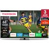 Thomson Smart TV 65 Pollici 4K 144 Hz QLED PRO Google TV Thomson 65QG7C14