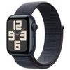 Apple Watch SE GPS 40mm Cassa Alluminio Mezzanotte con Inchiostro Sport Loop (Ap