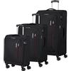 American Tourister Tourister Hyperspeed, Set di bagagli, Nero (Jet Black), Taglia Unica
