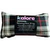 KALORE Termoforo Cervicale e Spalle - Cuscino Riscaldante al Lavanda per Microonde con Cinghia - Tessuto in Cotone Tartan e Cuscino Termico con Grano del Regno Unito di Kalore, Fulvo