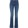 7 For All Mankind Bootcut Bair Duchess Jeans, Mid Blu, 34W Donna