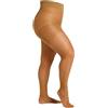 Camano Collant 20 DEN Curvy taglie forti resistente agli strappi in seta opaca extra ampia fascia comfort in vita senza pressione 3D senza anelli piede rinforzato 52/54 nero