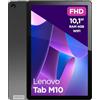 Lenovo Tab M10 3° Gen, Tablet Display 10.1" WUXGA (1920x1200), RAM 4GB, 64GB, 5000mAh, Unisoc T610, Tablet Android 11, Storm Grey, Alimentatore Incluso - Esclusiva Amazon
