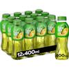 Fuze Tea, Bevanda Rinfrescante Analcolica di Té al Gusto Mango e Camomilla, con Zuccheri ed Edulcorante - 1 Confezione da 12 Bottiglie da 400 ml