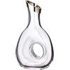 Edzard caraffa Gordon, Vetro in Platino, 1,2 Litri, Altezza 30 cm