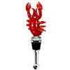 EDZARD tappo per bottiglia per Champagne aragosta, vino e spumante, in vetro di Murano, altezza 12 cm, artigianale