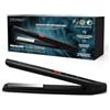 REVAMP Progloss Touch Digital, Piastra per Capelli Professionale in Ceramica con Tecnologia Ionica, Capelli Lisci in Pochi Istanti, Infusa con Oli Liscianti Anticrespo, Temperatura 80°C-235°C, Nero
