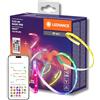 LEDVANCE Smart+ WiFi Flex 3M LED Strips, bianco, 15W, 350lm, dim, Effetto di luce Magic-RGB dinamico, selezione di colori della luce individuale, trollo app, durata lunga, montaggio semplice, IP20