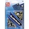 Prym 403 101 Rivetti MS 9mm, 24 Pezzi, Argento/Oro