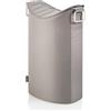 blomus Frisco Portabiancheria in Alluminio Satinato e Fibra Sintetica, Beige (Taupe)