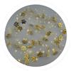 Brightium Ghirlanda a LED con foglie dorate da 1,5 m a batteria, ideale per decorare eventi, feste e dare un tocco elegante agli interni.
