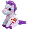 TY Beanie Boos - Hayden il Cavallo con Occhi Viola Grandi e Glitter, il Peluche con gli Occhi Grandi Scintillanti - 15 Cm - T37378