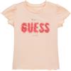 GUESS T-Shirt Eco a Manica Corta Bambina, Rosa elegante, 4 anni