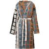 Generico BIBIHOME - Accappatoio Unisex Barcellona in spugna velour di Mirabello Carrara Collezioni (410 gr/mq) (L-XL, BLU)