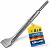 S&R Scalpello per piastrelle SDS-plus 250x40mm, MADE IN GERMANY, angolato, Qualità Professionale