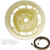 ZAMDOE 499901 499897 498144 Gruppo puleggia a Molla per Briggs & Stratton 5 HP Orizzontali e 6 HP Intek Motori per Quantum Motori, puleggia di avviamento e Molla di rinculo per Tosaerba
