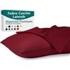 Flowen Federe Cuscini Letto Matrimoniale e Singolo 40x145 Set da 2 Copricuscini in Microfibra Fodere Lavabili e Resistenti 40 x 145 cm Tessuto 100% Poliestere Traspirante Anallergico Antiacaro