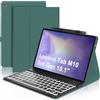 WINCHKING Tastiera con Custodia per Lenovo Tab M10 3rd Gen 10.1, 7 generi di retroilluminazione, Tastiera Italiano Slim Bluetooth Rimovibile per Lenovo Tab M10 3rd Gen TB-328FU/TB-328XU, verde scuro