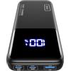 INIU Power Bank, 20000mAh 65W Powerbank Fast Charging, Caricatore Portatile USB C Input & Output Compatibile con MacBook Pro Steam Deck iPhone 16 15 14 13 12 11 Pro Max Mini Max iPad Samsung S23 etc