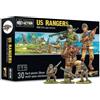 Warlord Games US Rangers Infantry - US Army 28 mm Scale Miniature in plastica per Bolt Action altamente dettagliate Seconda Guerra Mondiale Miniature per Wargaming da tavolo